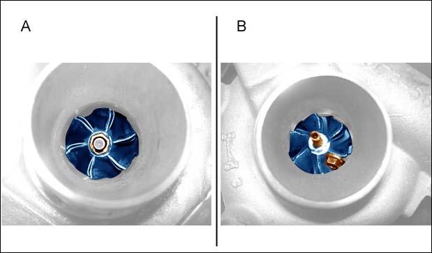 Intervenir si el útil de diagnosis propone desmontar el turbocompresor