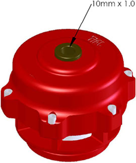 Bv 50 Blowoff Valve isometric view