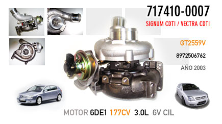 Nuevo Opel Signum CDTI y Vectra CDTI Motor 3.0/V6