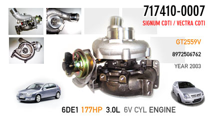 New Opel Signum CDTI and Vectra CDTI 3.0/V6 Engine
