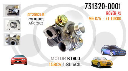 Nuevo Rover 75, MG R75 y ZT Turbo - Motor K1800