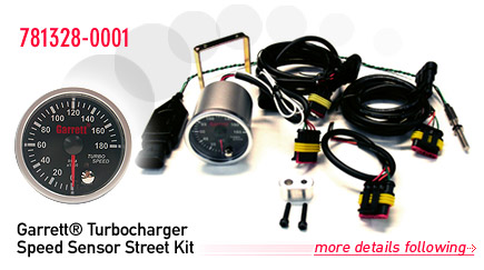 Garrett® Turbocharger Speed Sensor Street Kit