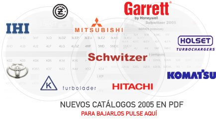 Nuevos Catálogos 2005 en PDF