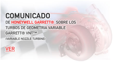 Comunicado de HONEYWELL GARRETT®