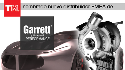 TurboMaster nombrado nuevo distribuidor para EMEA de Garrett Performance