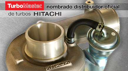 TurboMaster nombrado distribuidor oficial Hitachi