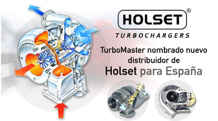TurboMaster nombrado nuevo distribuidor de Holset para España