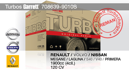 Nuevo Reman 708639-9010S para RENAULT, VOLVO  y NISSAN