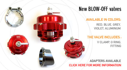 New BLOW-OFF valves