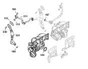 part list for model TDO3