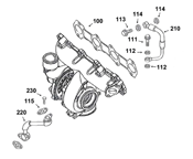 part list for model GT17V