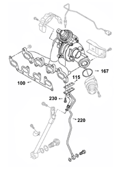 part list for model GT12V