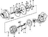 part list for model GT22