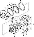 part list for model GT30BB