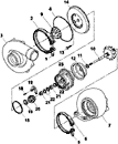 part list for model GT42