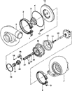 part list for model GT50