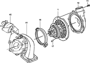 part list for model RHF3V