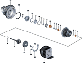 part list for model S1B