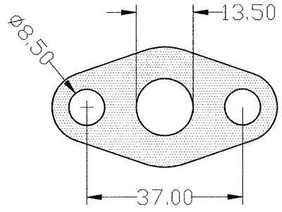 210023 gasket including given dimensions