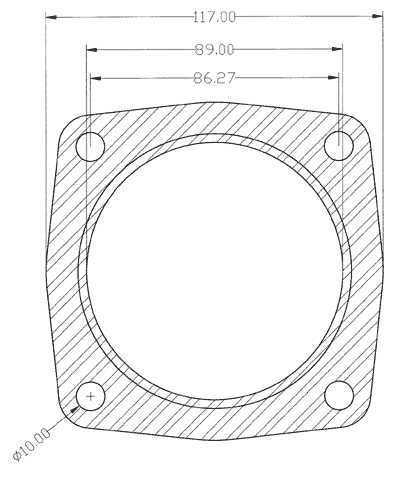 210126 gasket including given dimensions