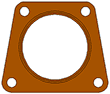 210150 gasket technical drawing