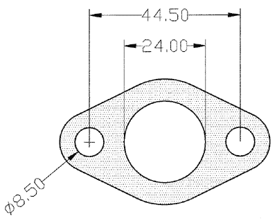 210162 gasket including given dimensions