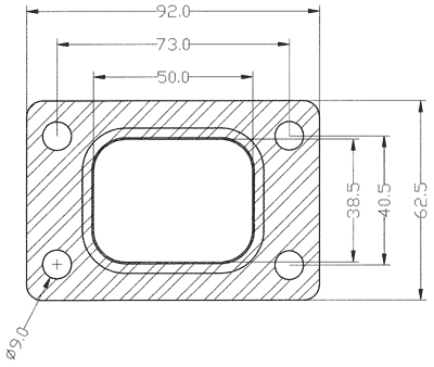 210218 gasket including given dimensions