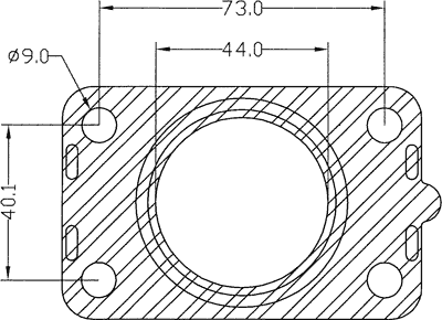 210224 gasket including given dimensions