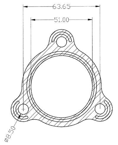 210227 gasket including given dimensions