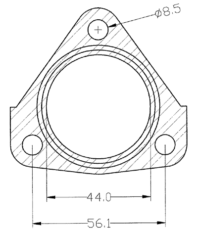 210229 gasket including given dimensions