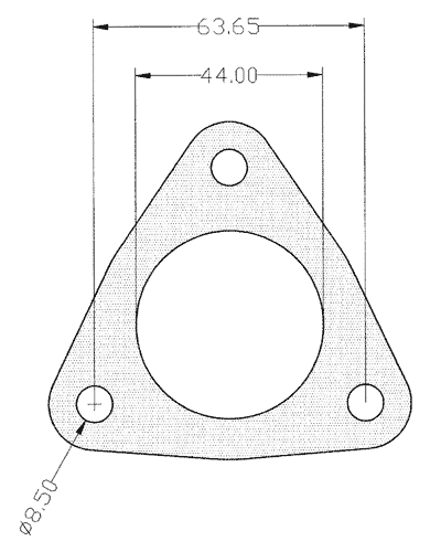210265 gasket including given dimensions