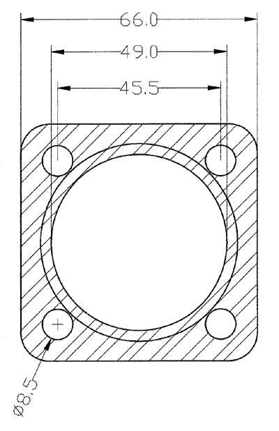 210273 gasket including given dimensions