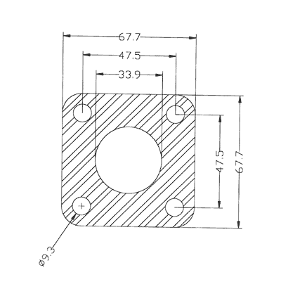 210285 gasket including given dimensions