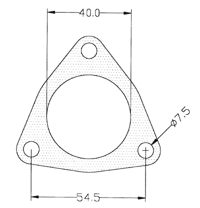 210287 gasket including given dimensions