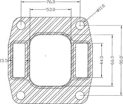 210294 gasket including given dimensions