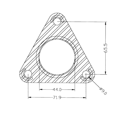 210305 gasket including given dimensions