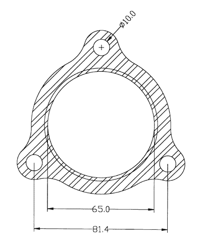 210312 gasket including given dimensions