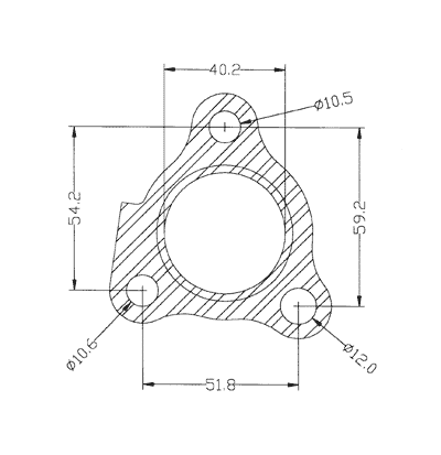 210324 gasket including given dimensions