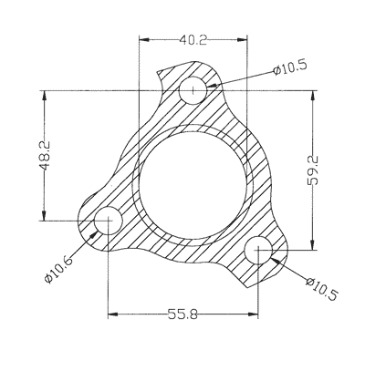 210326 gasket including given dimensions