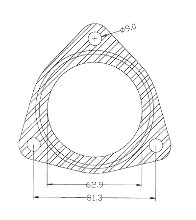 210335 gasket including given dimensions