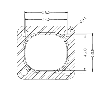 210338 gasket including given dimensions