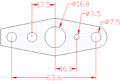 210352 gasket including given dimensions