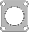 210354 gasket technical drawing
