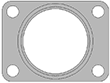 210358 gasket technical drawing