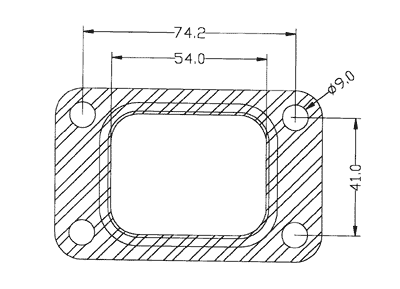 210360 gasket including given dimensions
