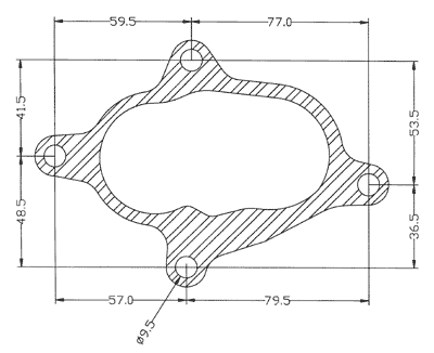 210380 gasket including given dimensions