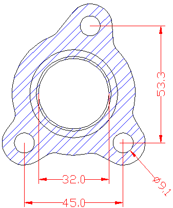 210388 gasket including given dimensions
