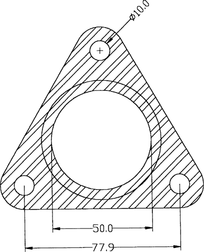 210510 gasket including given dimensions