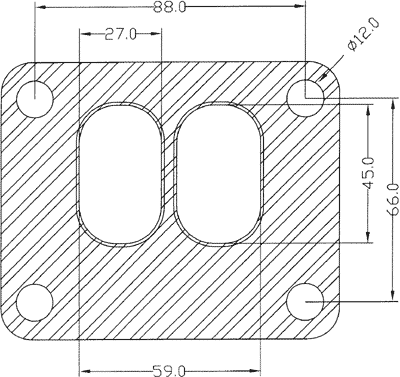 210516 gasket including given dimensions
