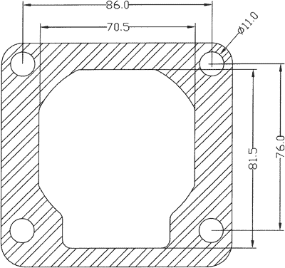 210528 gasket including given dimensions